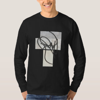 T-shirt Art Abstrait Contemporain Oeuvre d'Art Moderne Min
