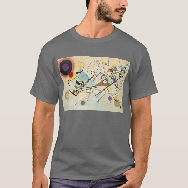 T-shirt Art abstrait de Kandinsky (Devant)