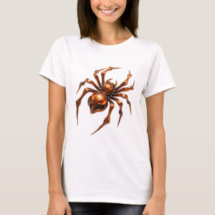 T-shirt Art abstrait orange COOL Design moderne