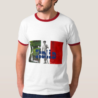T-shirt Art abstrait vintage Italie & David de Michel-Ange