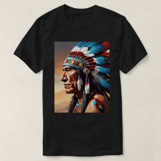 T-shirt Art amérindien