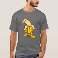 Art animal anthropomorphe Canard Banane