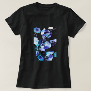 T-shirt art aquarelle de feuilles de gomme d'Eucalyptus