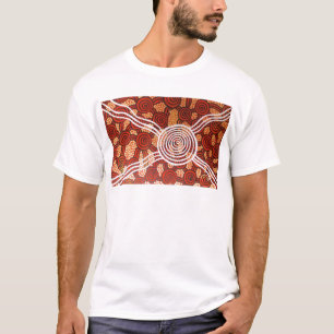 T-shirt Art autochtone de Corroboree II