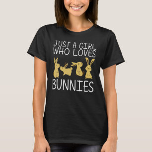 T-shirt Art Bunny cool Pour Filles Enfants Rabbit Jersey W