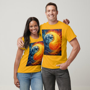 T-shirt Art Celestial Yin Yang