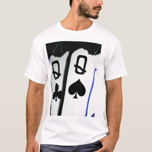 T-shirt Art chaud de tisonnier de dames de la Reine