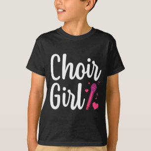 T-shirt Art choral pour filles femmes chorale chant chœur