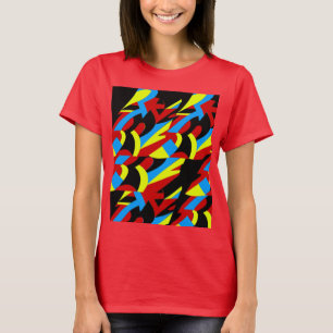 T-shirt Art coloré Abstrait
