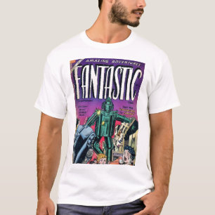 T-shirt Art comique d'âge d'or - fantastique
