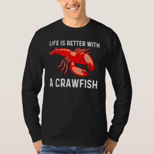 T-shirt Art cool Crawfish Pour Hommes Femmes Hommes Crawda