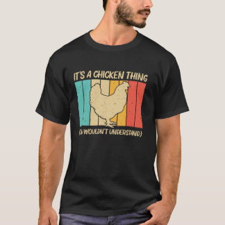 T-shirt Art cool Poulet Pour Hommes Femmes Amateurs De Pou