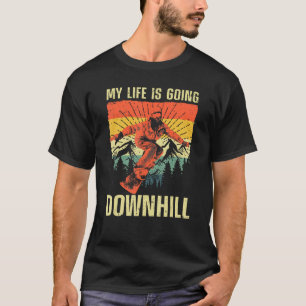 T-shirt Art cool Snowboard Pour Hommes Femmes Snowboard Sn