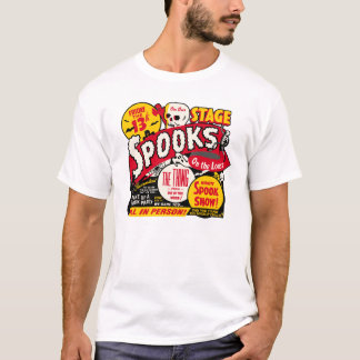 T-shirt Art d'affiche de Spookshow - spectres sur le lâche