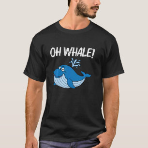 T-shirt Art De Baleine Pour Hommes Femmes Orca Narwhal Blu