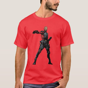 T-shirt Art de bande dessinée du peloton Deadshot de
