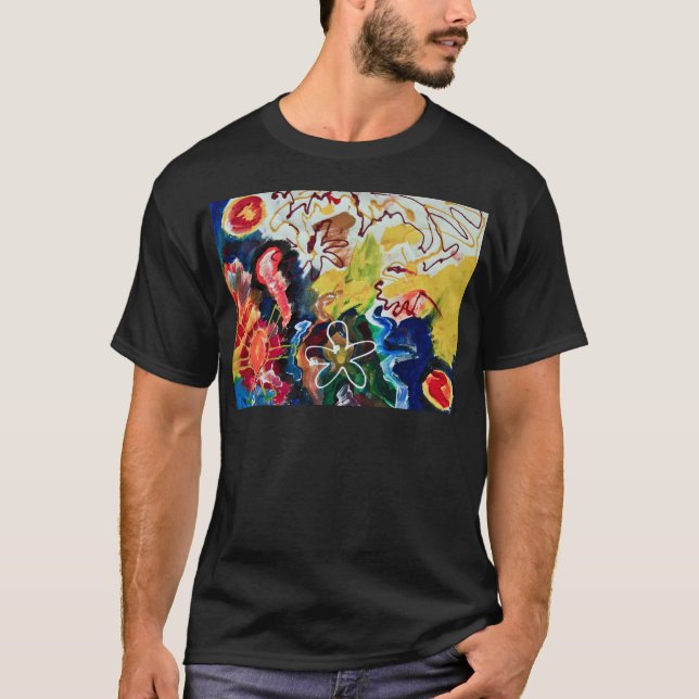 T-shirt Art de Bohème Artsy et abstrait (Devant)