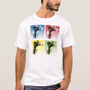 T-shirt Art de bruit de lévrier