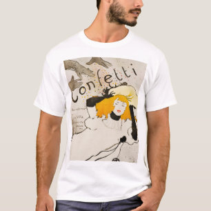 T-shirt Art de cru de CONFETTIS de Henri De