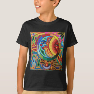 T-shirt Art de ficelle de Huichol du Mexique