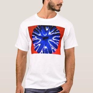 T-shirt Art de fleur d'aster