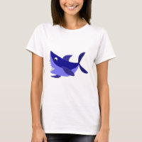 Art de grimacerie drôle de requin