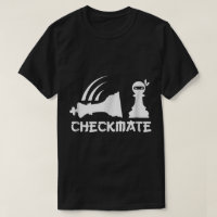Art de jeu d'échecs drôle de Ninja Pawn Checkmate