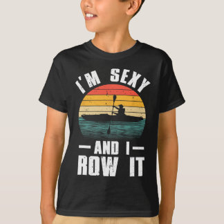 T-shirt Art de kayak cool pour hommes femmes kayakiste Ram