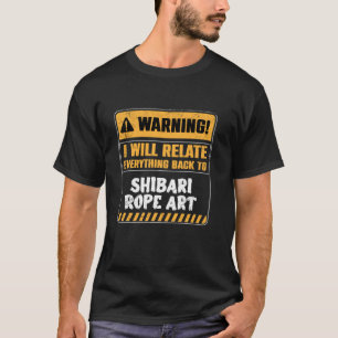 T-shirt Art de la corde Shibari