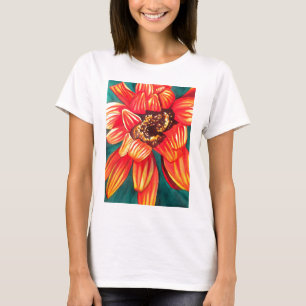 T-shirt Art de la fleur du désert Gazania par Sacha Grosse