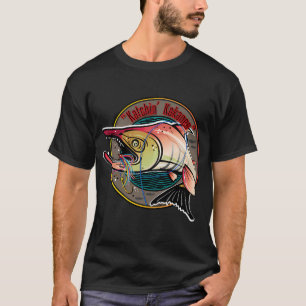T-shirt Art de la pêche au kokanee