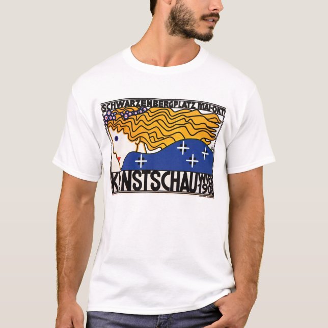 T-shirt Art de la sécession - Kunstschau Wien par Loffler (Devant)