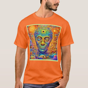 T-shirt Art de l'esprit psychédélique