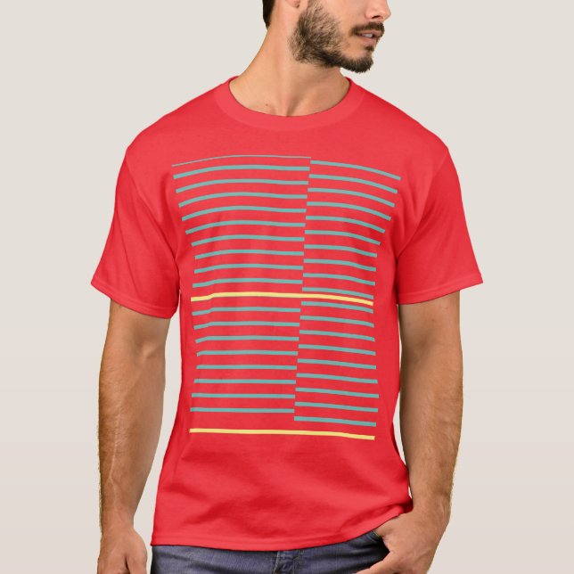 T-shirt Art de ligne : pop (Devant)