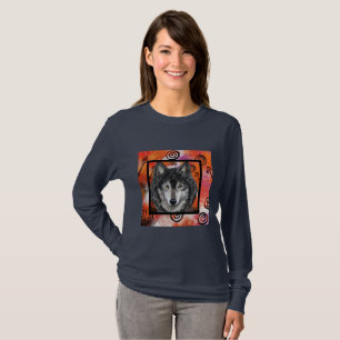 T-shirt Art de loup