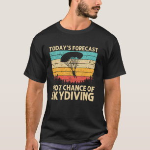 T-shirt Art de parachutisme drôle et cool pour hommes femm