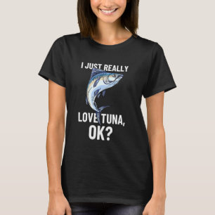 T-shirt Art de pêche au thon cool pour hommes femmes thon
