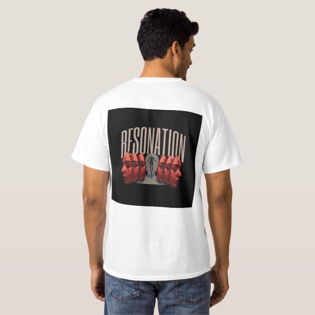 T-shirt Art de résonance (Dos entier)