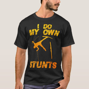 T-shirt Art de ski de montagne nordique drôle pour hommes