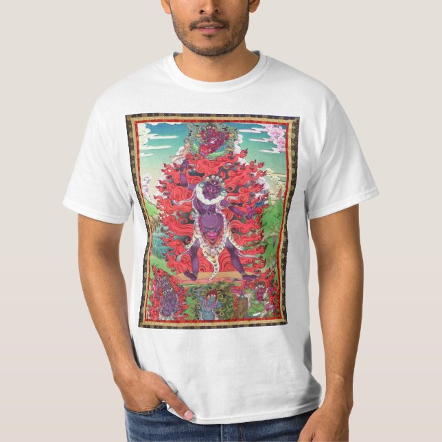 T-shirt Art de Thangka Ekajati de Tibétain (Devant)