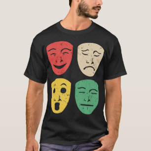 T-shirt Art de théâtre musical cool pour hommes femmes Bro