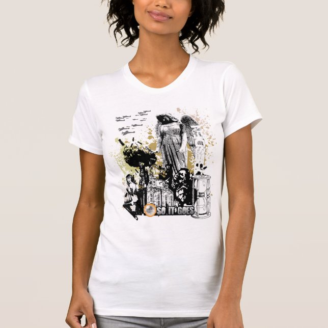 T-shirt Art de vecteur de l'abattoir cinq (Devant)