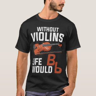 T-shirt Art de violon drôle pour hommes femmes musique jou