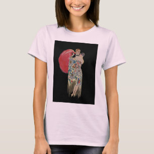 T-shirt Art déco dansant, Amour et Romance Vintage