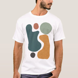 T-shirt Art des formes Abstraites