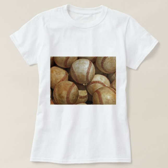 T-shirt Art du baseball (Design devant)