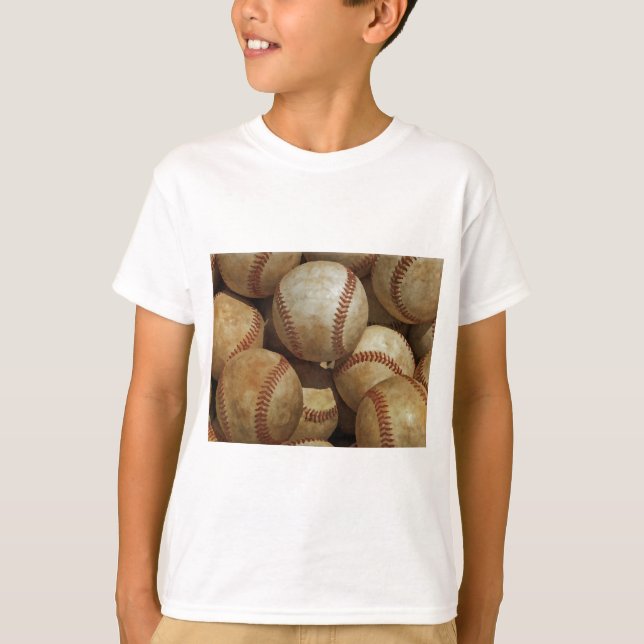 T-shirt Art du baseball (Devant)