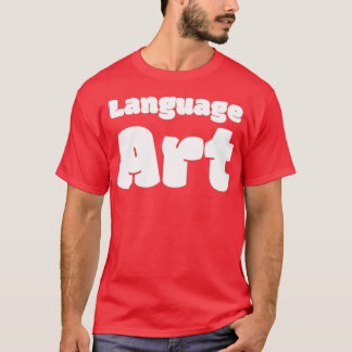 T-shirt Art du langage