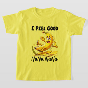 T-shirt Art du mot à la banane drôle