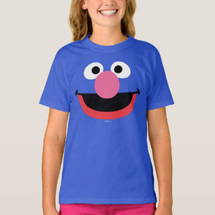 T-shirt Art du visage de Grover